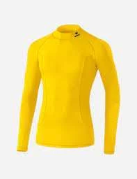 Erima Elemental Longsleeve Mit Stehkragen - Gelb