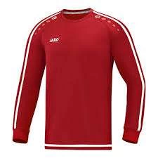 Jako Trikot Striker 2.0 Langarm - Chilirot/weiß