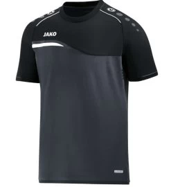 Jako T-Shirt Competition 2.0 Anthrazit/schwarz