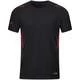 Jako T-Shirt Challenge - Schwarz Meliert/rot