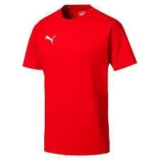 Puma Liga Casuals Tee Shirt - Rot