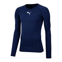 Puma Liga Baselayer Tee Langarm - Navy