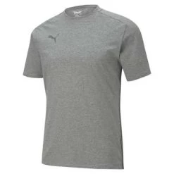 Puma TeamCUP Casuals Tee Shirt - Grau