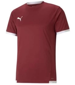 Puma TeamLIGA Jersey Cordovan - Puma White