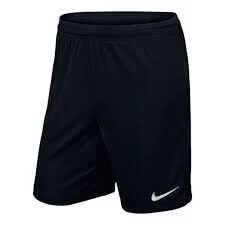 Nike Park II Knit Short Ohne Innenslip - Schwarz
