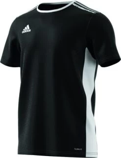 Adidas Entrada 18 Trikot Kinder- Schwarz