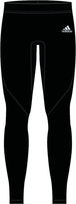 Adidas Alphaskin Long Tight - Schwarz