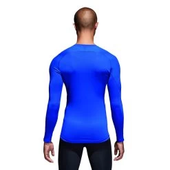Adidas Alphaskin Longsleeve - Blau -Bester Jersey Geschäft CW9488 OnModelBackView 1280x1280