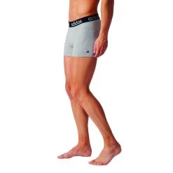 Adidas Ess Trunk Boxershorts 2Pack - Grau/schwarz -Bester Jersey Geschäft D89878 OnModelSideView 1280x1280