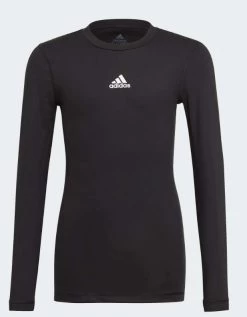 Adidas TechFit Longsleeve Kids - Schwarz