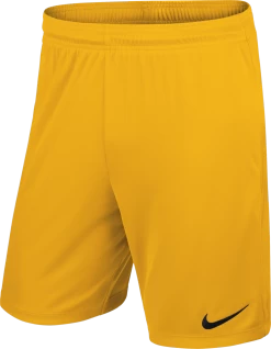 Nike Park II Knit Short Ohne Innenslip - Gelb