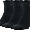 Nike Dri-FIT Non-Cushion Quarter Socken 3 Er Pack - Schwarz -Bester Jersey Geschäft NIKE SX4847 001 PHCFH001 1280x1280