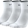 Nike Dri-FIT Non-Cushion Quarter Socken 3 Er Pack - Weiß -Bester Jersey Geschäft NIKE SX4847 101 PHCFH001 1280x1280