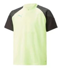 Puma IndividualCUP Training Jersey Jr 51 PUMA Black-Fast Yellow