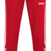 Jako Freizeithose Power Rot/weiß