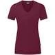 Jako T-Shirt Organic Damen - Maroon -Bester Jersey Geschäft