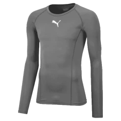 Puma Liga Baselayer Tee Langarm KIDS - Grau